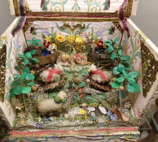 Exponate des Weihnachtsmuseums