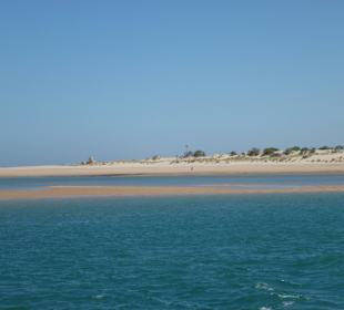 Fahrt zum Castillo de Sancti Petri