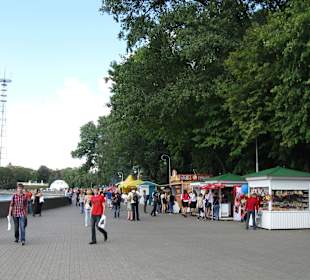 Promenade im Park