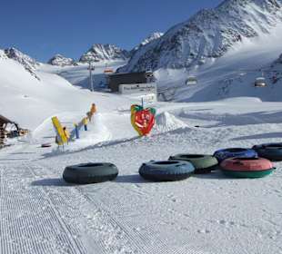 Kinderland auf dem Gletscher