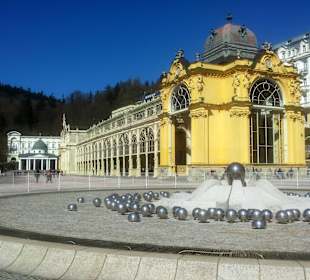 Trinkhalle in der Kuranlage
