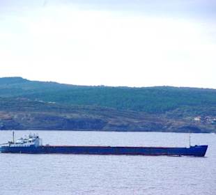 26.10.Rückfahrt von Jalta nach Santorin Durchfahrt 