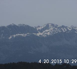 Antalya Blick zum Taurusgebirge