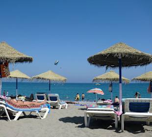 Am Strand der Costa del Sol