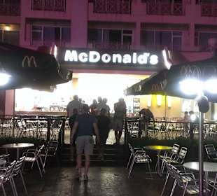 Mc Donald um die Ecke