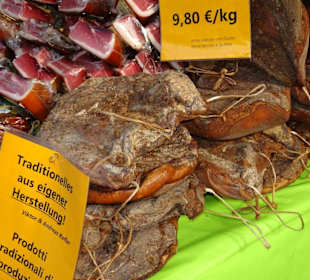 Eindrücke vom Meraner Freitagsmarkt