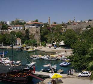 Am Hafen von Antalya