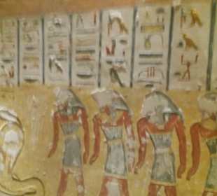 Grabkammer im Tal der Könige