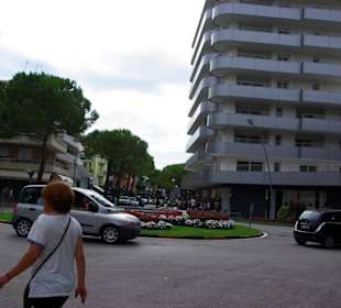 Entlang der Fußgängerzone