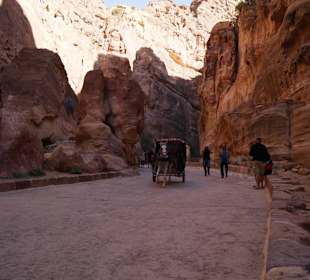 Pferdekutschen als Transportmittel