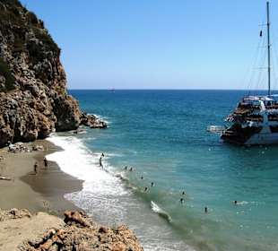 Bucht 20 Minuten Gehzeit