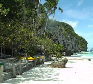 Unser Resort Besuch neben unserem lunch Strand
