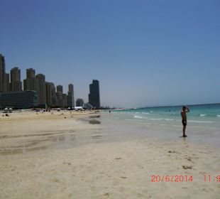 Öffentlicher Strand in Marina