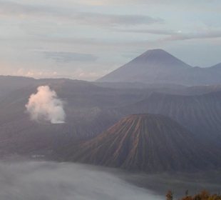Blick auf Mt. Bromo
