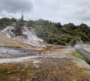 Orakei Korako Geothermal Park & Cave