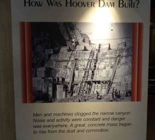Im Museum des Hoover Damms