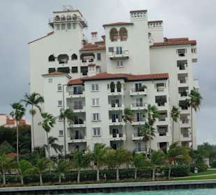 Blick auf Fisher Island