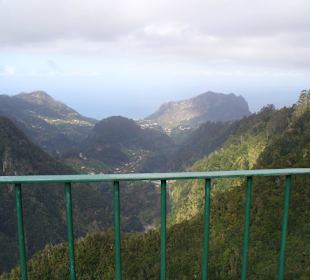Blick in Richtung Faial/Adlerfelsen
