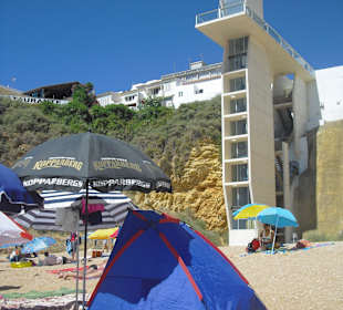 Dichtester Strand mit Fahrstuhl!