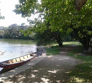 Blick von der Selbstbedienungshütte 