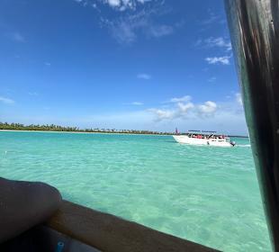 Fahrt zur Insel Saona 