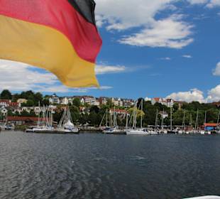 Blick nach Glücksburg