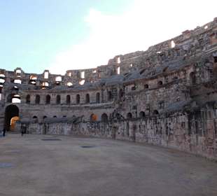Kolosseum in El Jem Tunesien