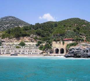 Alanya od strony morza