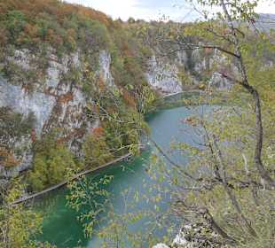 Bei den Plitvicer Seen