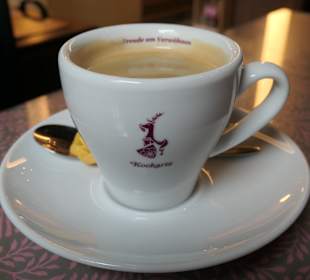 Büchel 18: Beim Café Van Den Daele zur Kaffeepause