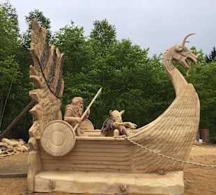 Wikinger in Blockhausen beim Sauensäger 2016