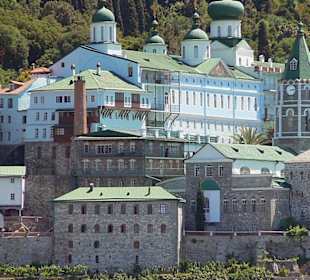 Athos Bootstour - Kloster Panteleimonos