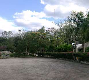 In der Anlage Cenote Ik-Kil