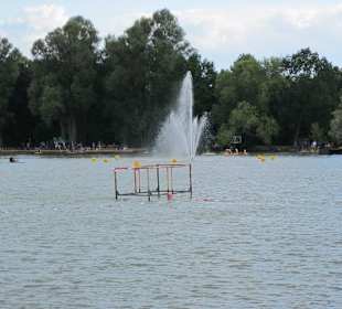 Wasserspiel am Maschsee