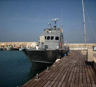 Altes Wachboot aus Jugoslawien
