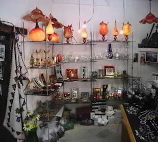 Farbige Glasleuchten