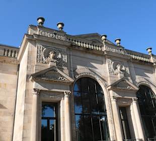 Beim Kurhaus von Wiesbaden