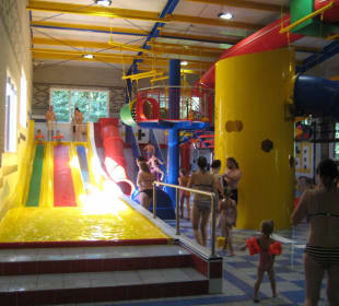 Hallenbad Kinderrutschen