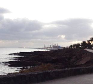 Am abend Blick aufs atlantischen Ozean