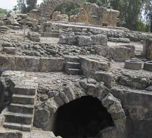 Ausgrabung sehr gut begehbar