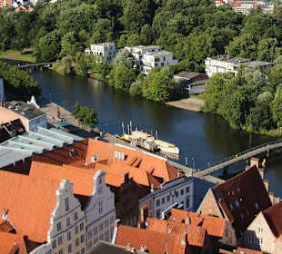 Die Wallanlagen im Malerwinkel von St. Petri