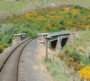 Mit der Taieri Railway durch die Natur Neuselands
