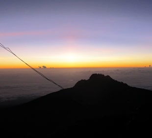 Sonnenaufgang am Gilmans Point