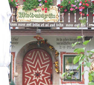 Die Eingangstür