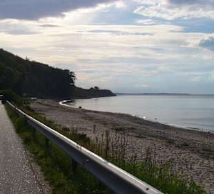 Weg zur Steilküste