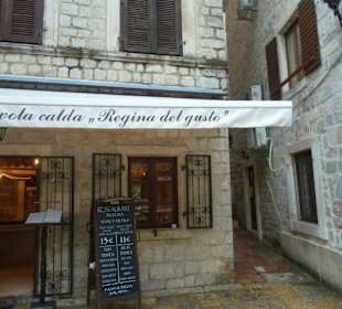 In einer malerischen Gasse der Altstadt