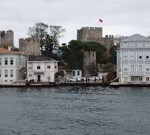 Blick auf die Festung am Bosporus