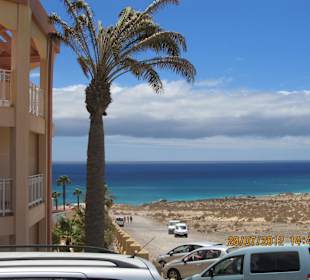 Widok na Playa Esmeralda