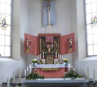 In der Kirche Mariä Heimsuchung in Meersburg