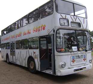 Bus für die Tour